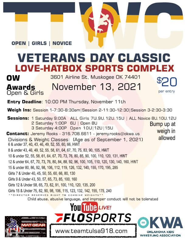 TTCW Veterans Classic Graphic 11/13